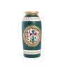 Green Terracota Hand Painted Flower Vase