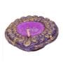 Green Terracotta Handcrafted Wax Filled Diyas Set Of 4,