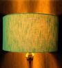 Kwan Green Cotton Fabric Solid Lampshade