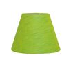 Green Texture Fabric Shade Table Lamp, Modern Bedside & Desk Lamp with Metal Base for Bedroom, Living Room & Home Decor