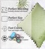 Green Textured Velvet 16 x 16 Inches Cushion Covers (Set of 5)