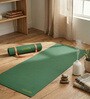 Green Thermoplastic Elastomer 72X24 Inches Anti Skid Yoga Mat