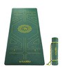 Green Thermoplastic Elastomer 72X24 Inches Anti Skid Yoga Mat