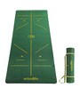 Green Thermoplastic Elastomer 72X24 Inches Anti Skid Yoga Mat