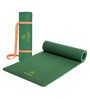 Green Thermoplastic Elastomer 72X24 Inches Anti Skid Yoga Mat