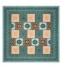 Green Traditional 144 TC Cotton Double Queen Bedsheet With 2 Pillow Covers