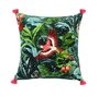 Green Nature Printed 16x16 inches Cushion Cover
