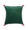 Green Nature Printed 16x16 inches Cushion Cover