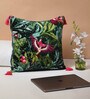 Green Nature Printed 16x16 inches Cushion Cover