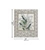 Green Traditional 180 TC Cotton Printed Bedsheet With Two Pillow Covers For Queen Bed (Leaf Printed ,Green ,153 GSM)