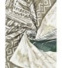 Green Traditional 180 TC Cotton Printed Bedsheet With Two Pillow Covers For Queen Bed (Leaf Printed ,Green ,153 GSM)