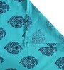 Green Traditional 200 TC Cotton 1 Single Bedhseet with 1 Pillow Cover