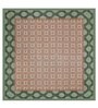Green Traditional 220 TC Cotton  Double Queen Bedsheet with 2 Pillow Covers