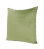 Green Velevt Solids 24x24 inches  Large Cushion Covers  (2Pcs)