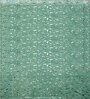 Green Velvet Feather 7Ft Ring Top Door Curtain Pack of 1
