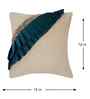 Green Velvet Geometric 12X12 Inches Cushion Covers (Pack of 5)