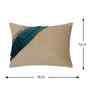 Green Velvet Textured 12X18 Inches Cushion Covers (Pack of 2)