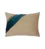 Green Velvet Textured 12X18 Inches Cushion Covers (Pack of 2)