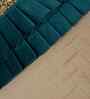Green Velvet Textured 12X18 Inches Cushion Covers (Pack of 2)