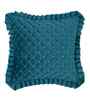 Green Velvet Geometric 16X16 Inches Cushion Covers (Pack of 5)