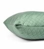 Green Velvet Solids 18x12 inches Cushion Covers (Pack of 2)