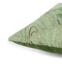 Green Velvet Traditional 16x16 inches Cushion Covers (Pack of 2)