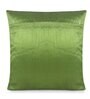 Green Velvet Traditional 16x16 inches Cushion Covers (Pack of 2)