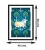 Nandi Green Vinyl Painting