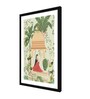 Mughal Women Green Vinyl Painting