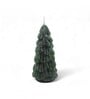 Green Wax Christmas Tree Candle
