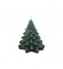 Green Wax Christmas Tree Candle
