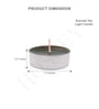 Green Wax Tealight Candles Set Of 30