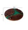 Green Wood Handcrafted Appetizer Platter