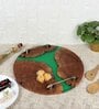 Green Wood Handcrafted Appetizer Platter