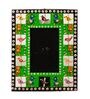Green Wooden Rectangle Photo Frame