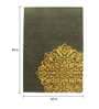 Buy Green Wool And Art Silk Vintage 5 x 7 Feet Hand Tufted Carpet