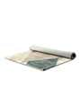 Buy Green Wool and Viscose Geometrical 6 x 8 Feet Hand Tufted Carpet