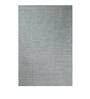 Green Wool Geometric 96 x 60 Inches Hand Woven Dhurrie