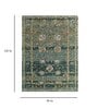 Green Persian Wool 8 ft x 10 ft Hand Tufted Carpet