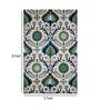 Green Suzani Wool 5 ft x 8 ft Hand Tufted Carpet