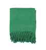 Green Woven.Yarn Dyed Throw