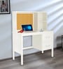 Greene Study Table in White & Beige Colour