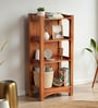 Grenoble Mango Wood Book Shelf In Walnet Finish