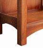 Grenoble Mango Wood Book Shelf In Walnet Finish