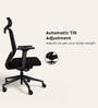 Greta 2.0 Mesh Ergonomic Chair in Black Ink Finish