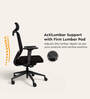 Greta 2.0 Mesh Ergonomic Chair in Black Ink Finish