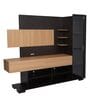 Greta Entertainment Unit in New Wenge & Urban Teak Finish