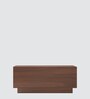 Greva Coffee Table In Columbian Walnut Finish Greva Coffee Table In Columbian Walnut Finish