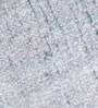 Grey & Blue Faux Silk Abstract 3 x 5 Feet Hand Woven Carpet -Avioni Collection
