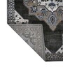 Grey & Cream Traditional Polyester 3 x 5 Feet Machine Made Carpet